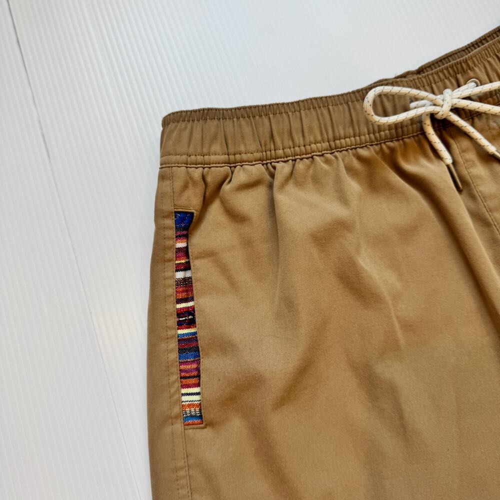 Wowie Sapien Casual Shorts Tan Men's Large 5" Inseam Outdoor Gorpcore Desertcore - Picture 8 of 13